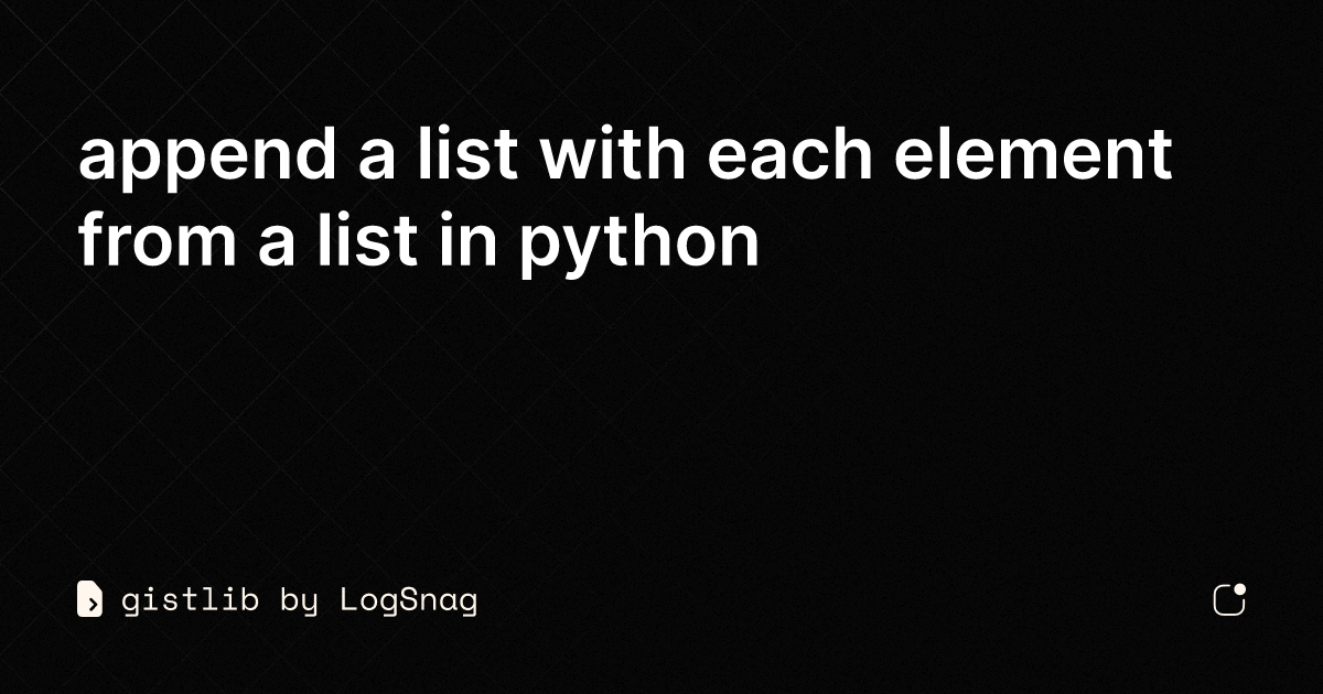 append string to each element in list python