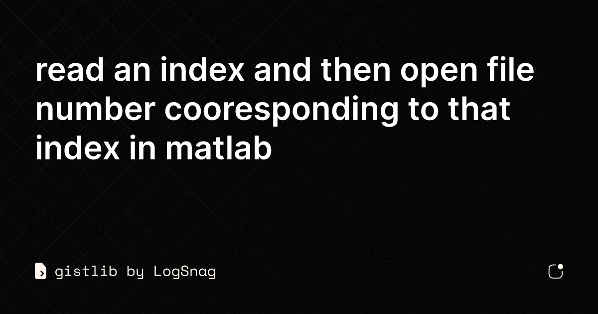 Gistlib Read Csv In Matlab